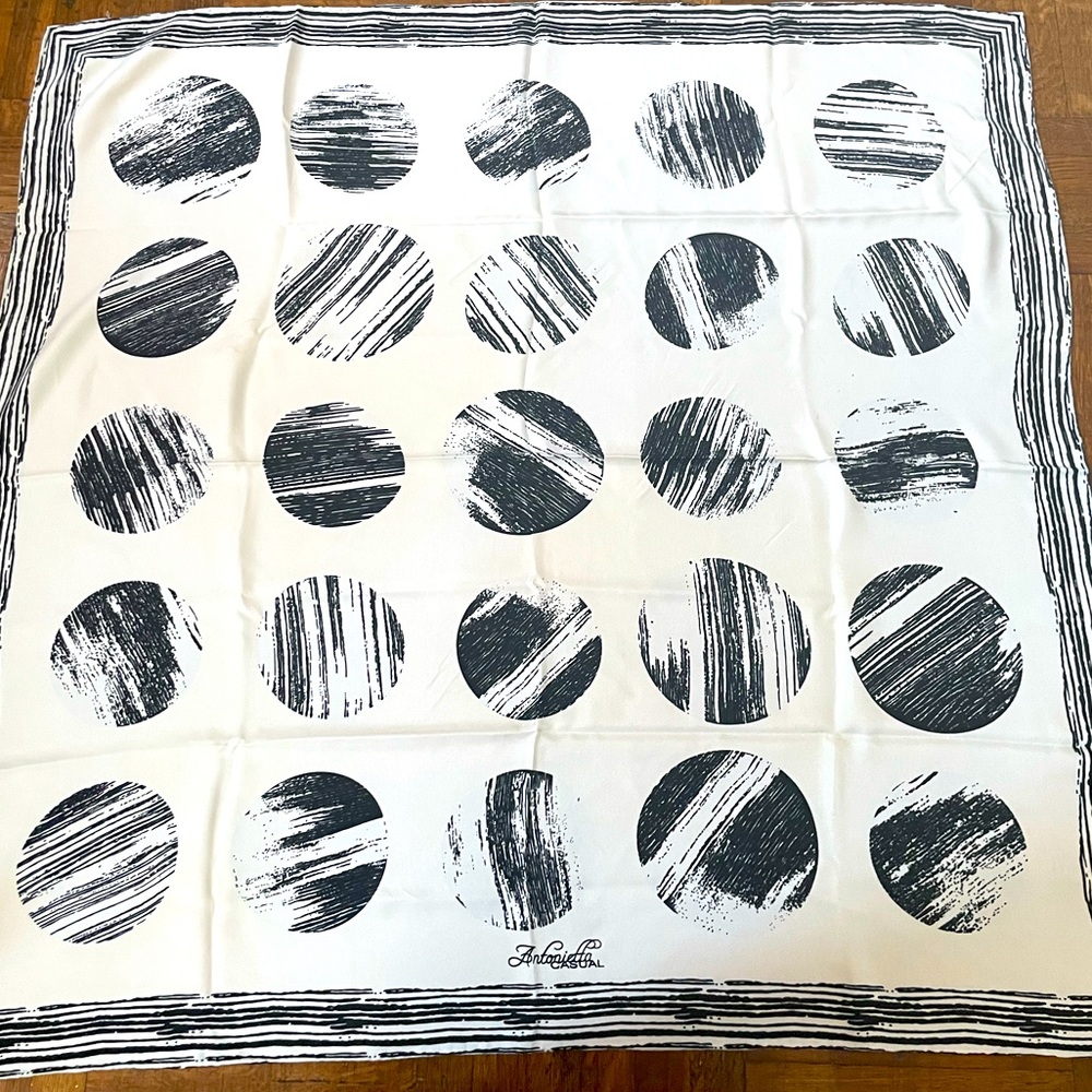 Antonietta Silk Scarf Geometric